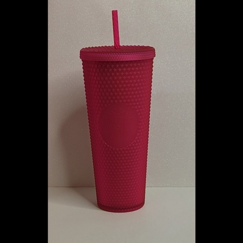 Starbucks NWT Ruby Bling Studded Venti Tumbler